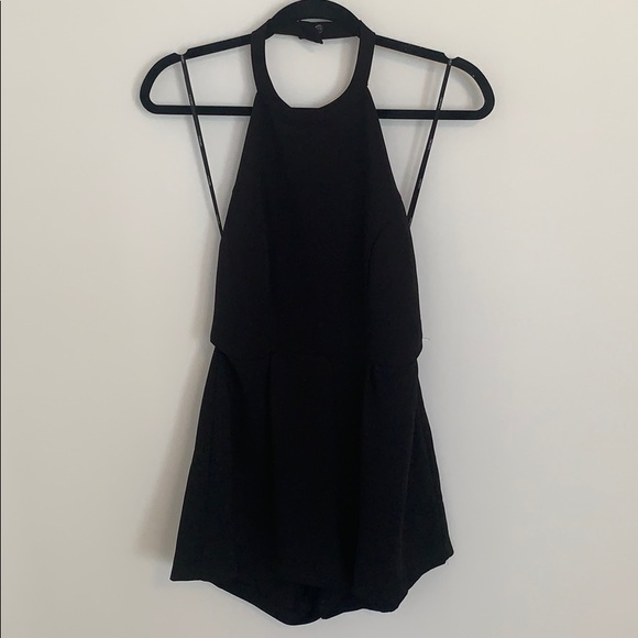 Black halter romper - Picture 2 of 7